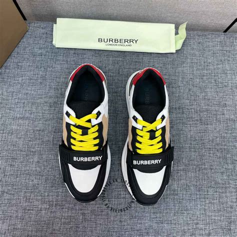 tenis burberry replica|burberry shoes labels.